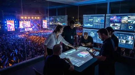 A live show operations team